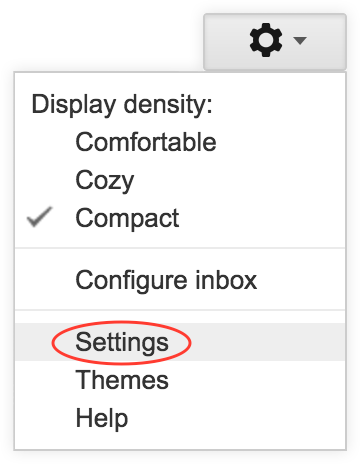 Gmail Settings